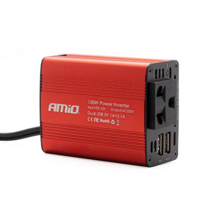 Convertor de tensiune 12V -> 230V, 150W/300W, 2 x USB 5V FAVLine Selection