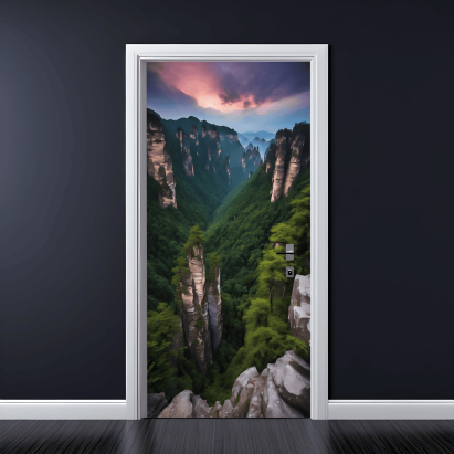 Folie imprimata color pentru decor Usa, dimensiune 200 x 90cm, model: AVX-DR11 FAVLine Selection