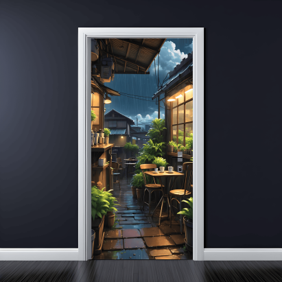 Folie imprimata color pentru decor Usa, dimensiune 200 x 90cm, model: AVX-DR23 FAVLine Selection