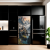 Folie imprimata color pentru decor Frigider, dimensiune 200 x 90cm, model: AVX-FR16 FAVLine Selection