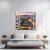 Folie imprimata color pentru decor perete locuinta, dimensiune 125 x 110cm, model: VIEW TO HAVEN 16 FAVLine Selection