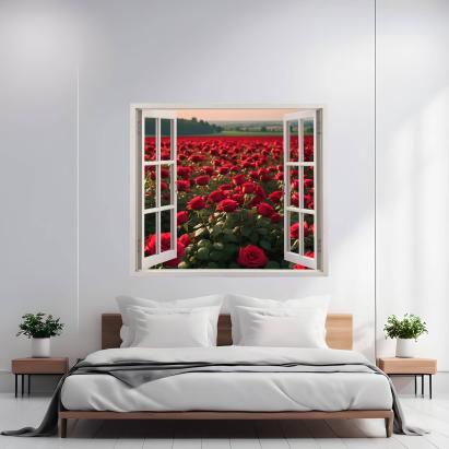Folie imprimata color pentru decor perete locuinta, dimensiune 125 x 110cm, model: VIEW TO HAVEN 30 FAVLine Selection