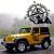 Sticker autoadeziv pentru vehicule Off Road, model "Kompass", dimensiune 44 x 55 cm, culoare Neagra FAVLine Selection