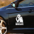 Sticker autoadeziv pentru vehicule Off Road, model "Respect For Bikers", dimensiune 17 x 12 cm, culoare Alba FAVLine Selection