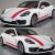 Set 5 stickere autoadezive Tuning, model "Racing Stripes V1", dimensiune 190 cm, culoare Rosie FAVLine Selection