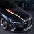 Set sticker autoadeziv Tuning in doua culori, model "Hood Stripes V3", dimensiune 130 x 10 cm, culoare Rosu + Negru FAVLine Selection