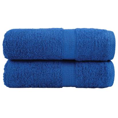 Prosoape mâini premium SOLUND 2 buc albastru 30x30cm 600gsm GartenMobel Dekor