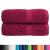 Prosoape mâini premium SOLUND 2 buc bordo 30x30 cm 600gsm GartenMobel Dekor