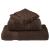 Prosoape mâini premium SOLUND 2 buc maro 30x30cm 600gsm GartenMobel Dekor
