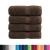 Prosoape oaspeți premium SOLUND, 4 buc. maro 30x50cm 600gsm GartenMobel Dekor