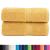 Prosoape mâini premium SOLUND 2 buc auriu 30x30cm 600 gsm GartenMobel Dekor