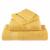 Prosoape mâini premium SOLUND 2 buc auriu 30x30cm 600 gsm GartenMobel Dekor