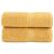 Prosoape mâini premium SOLUND 2 buc auriu 30x30cm 600 gsm GartenMobel Dekor