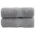 Prosoape mâini premium SOLUND 2 buc gri 30x30cm 600gsm GartenMobel Dekor