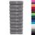 Prosoape mâini premium SOLUND 10 buc gri 30x30cm 600gsm GartenMobel Dekor