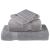 Prosoape oaspeți premium SOLUND, 2 buc. gri 30x50cm 600gsm GartenMobel Dekor