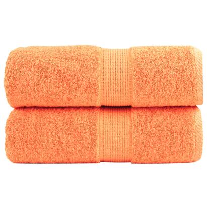 Prosoape oaspeți premium SOLUND 2 buc portocaliu 30x50cm 600gsm GartenMobel Dekor