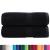 Prosoape oaspeți premium SOLUND 2 buc. negru 30x50 cm 600 gsm GartenMobel Dekor