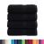 Prosoape oaspeți premium SOLUND 4 buc. negru 30x50 cm 600 gsm GartenMobel Dekor