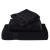 Prosoape de duș premium SOLUND 2 buc. negru 70x140 cm 600 gsm GartenMobel Dekor