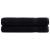 Prosoape premium SOLUND 2 buc. negru 100x200 cm 600 gsm GartenMobel Dekor