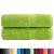 Prosoape de mâini premium SOLUND 2 buc. verde 50x100cm 600 gsm GartenMobel Dekor