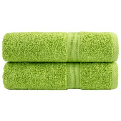 Prosoape de mâini premium SOLUND 2 buc. verde 50x100cm 600 gsm GartenMobel Dekor