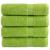 Prosoape de mâini premium SOLUND 4 buc. verde 50x100cm 600 gsm GartenMobel Dekor