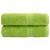 Prosoape de duș premium SOLUND 2 buc. verde 70x140 cm 600 gsm GartenMobel Dekor
