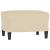 Set de canapele cu perne, 4 piese, crem, textil GartenMobel Dekor