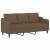Set de canapele cu perne, 4 piese, maro, textil GartenMobel Dekor