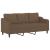 Set de canapele cu perne, 4 piese, maro, textil GartenMobel Dekor