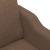 Set de canapele cu perne, 4 piese, maro, textil GartenMobel Dekor