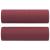 Set canapea cu perne, 2 piese, roșu vin, material textil GartenMobel Dekor