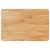 Blat de baie, maro deschis, 60x40x2,5 cm, lemn masiv tratat GartenMobel Dekor