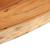Raft perete 80x20x2,5 cm dreptunghiular lemn acacia margine vie GartenMobel Dekor