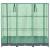 Strat înălțat cu husă de seră, aspect ratan, 120x40x123 cm GartenMobel Dekor