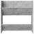 Pantofare de perete, 2 buc., gri beton, 60x18x60 cm, PAL GartenMobel Dekor