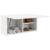 Dulap de perete de baie, alb, 60x25x30 cm, lemn prelucrat GartenMobel Dekor