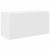Dulap de perete de baie, alb, 60x25x30 cm, lemn prelucrat GartenMobel Dekor