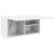 Dulap de perete de baie, alb, 60x25x30 cm, lemn prelucrat GartenMobel Dekor