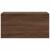 Dulap perete de baie, stejar maro, 60x25x30 cm, lemn prelucrat GartenMobel Dekor