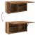 Dulap perete de baie, lemn vechi, 60x25x30 cm, lemn prelucrat GartenMobel Dekor