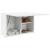 Dulap de perete de baie, alb, 60x25x40 cm, lemn prelucrat GartenMobel Dekor