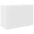 Dulap de perete de baie, alb, 60x25x40 cm, lemn prelucrat GartenMobel Dekor