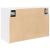 Dulap de perete de baie, alb, 60x25x40 cm, lemn prelucrat GartenMobel Dekor