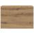 Dulap perete baie stejar artizanal, 60x25x40 cm, lemn prelucrat GartenMobel Dekor