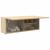 Dulap perete baie, stejar sonoma, 80x25x30 cm, lemn prelucrat GartenMobel Dekor