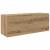 Dulap perete baie stejar artizanal, 80x25x30 cm, lemn prelucrat GartenMobel Dekor