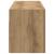 Dulap perete baie stejar artizanal, 80x25x30 cm, lemn prelucrat GartenMobel Dekor
